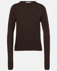 Christophe Lemaire Pullover aus Wolle Braun