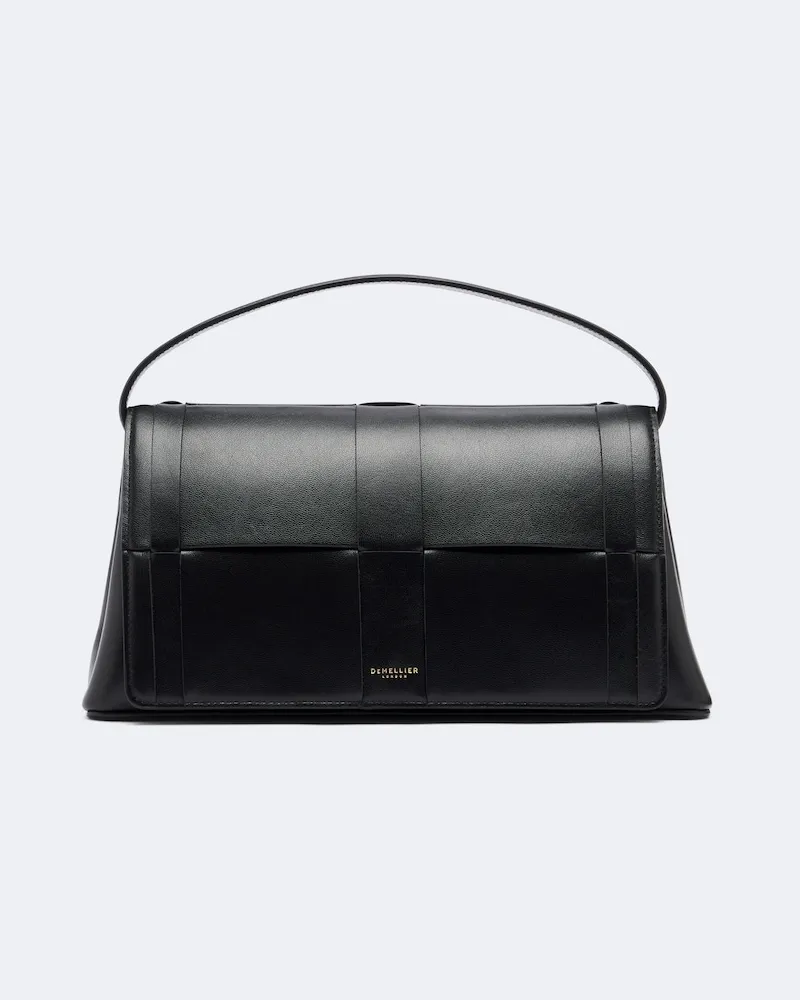 DeMELLIER Henkeltasche Florence Small aus Leder Schwarz