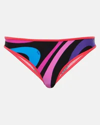 Emilio Pucci Bedrucktes Bikini-Hoeschen Multicolor