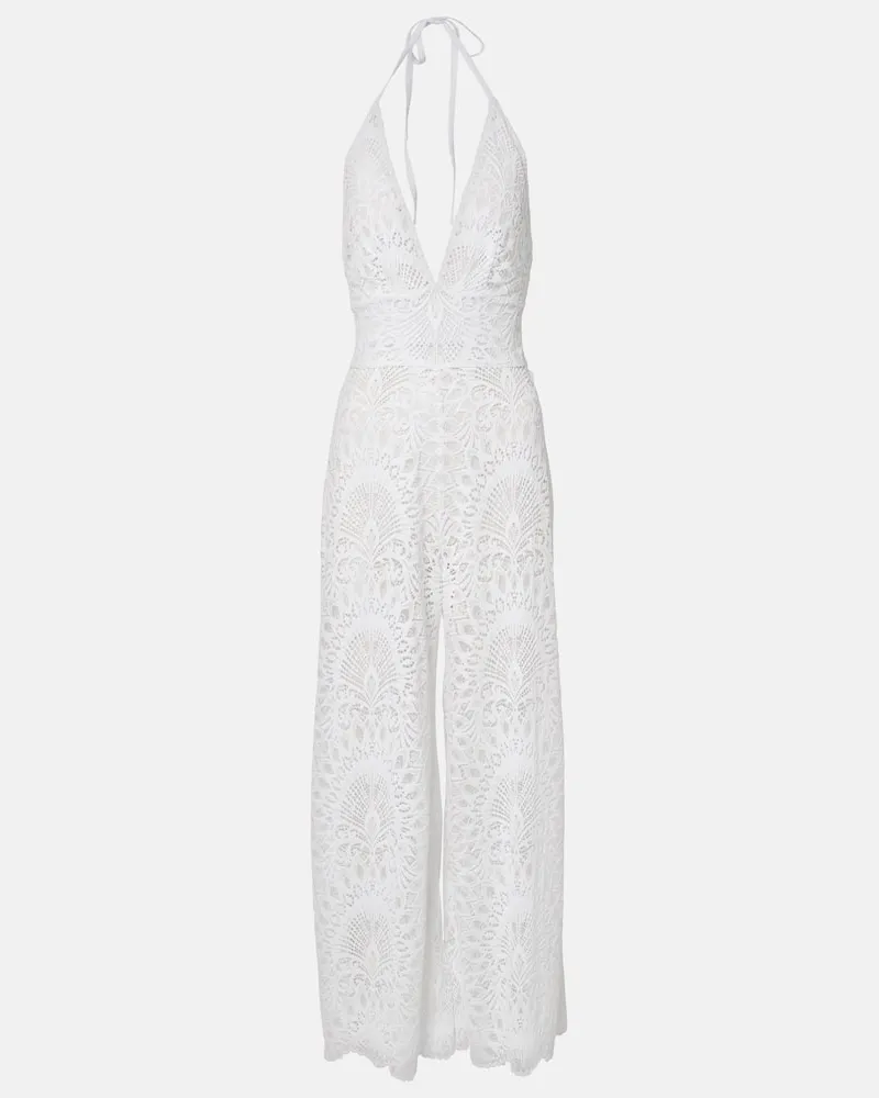 Alexandra Miro Jumpsuit Irena Weiß