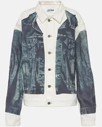 Jean Paul Gaultier Tattoo Jeansjacke Multicolor