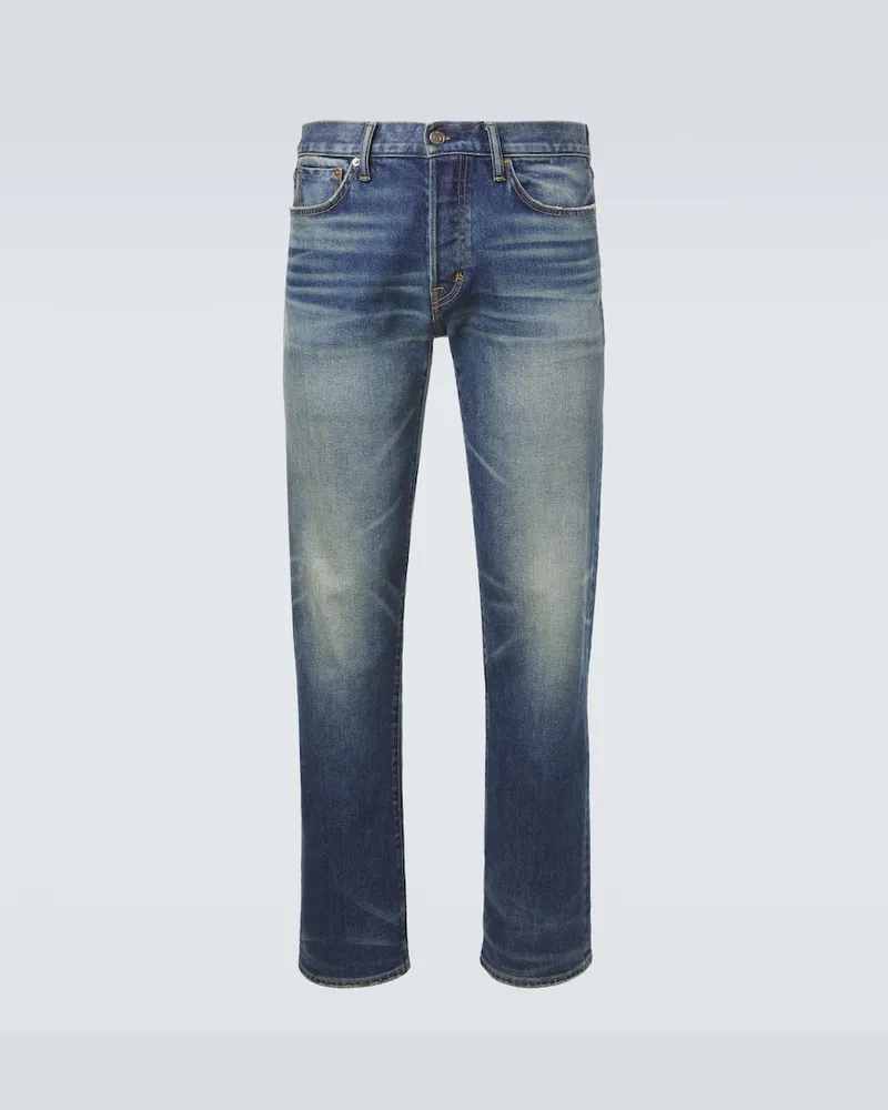 Tom Ford Straight Jeans Blau