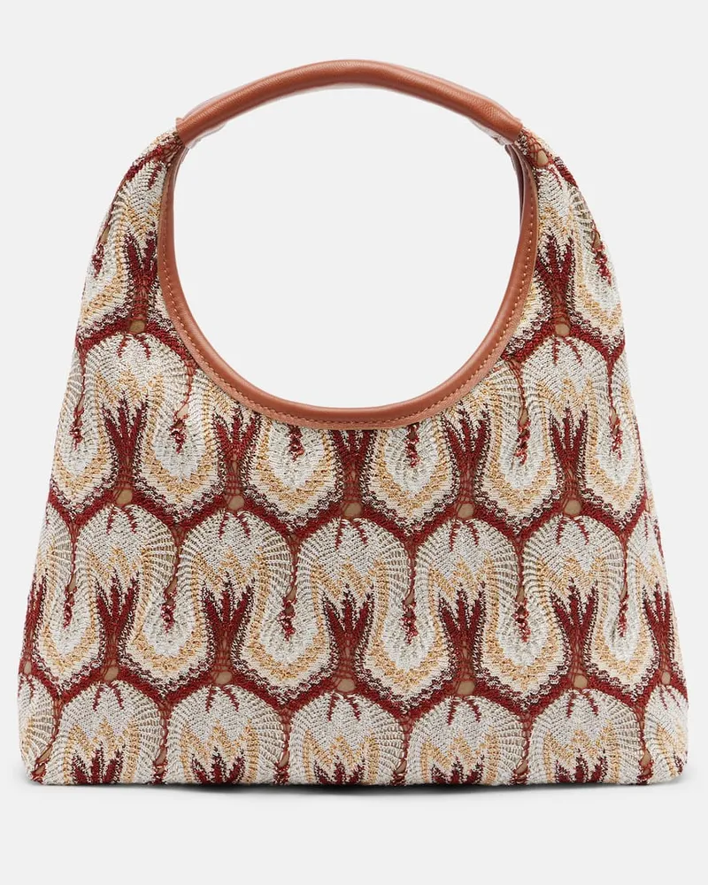 Missoni Schultertasche Braun