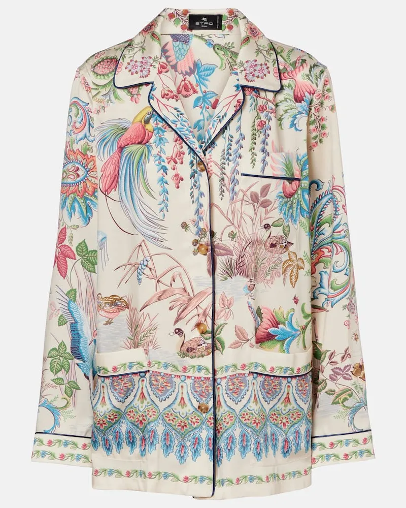 Etro Bedrucktes Hemd Multicolor