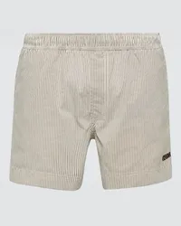 Ermenegildo Zegna Badeshorts Weiss