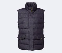 Daunenweste Bessez aus Denim