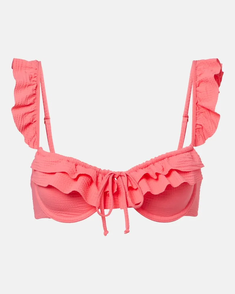 Marysia Bikini-Oberteil Seraphine Pink