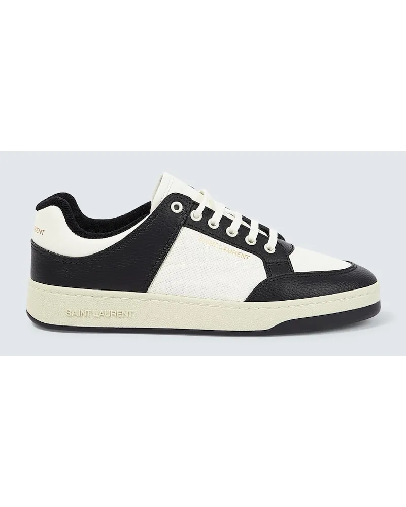 Saint Laurent Sneakers SL/61 aus Leder Weiss