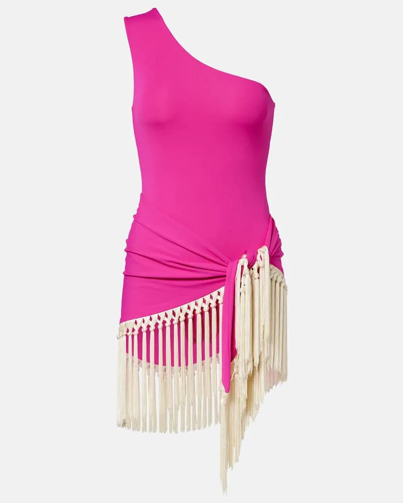 Taller Marmo Set Yacare aus Badeanzug und Pareo Rosa