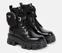 Schnürstiefel Monolith aus Leder