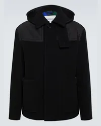 Burberry Cabanjacke aus Wolle Schwarz