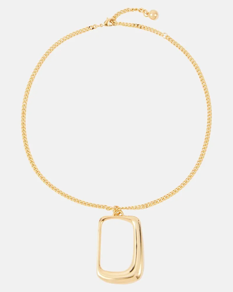 Jacquemus Halskette Le Collier Ovalo Gold