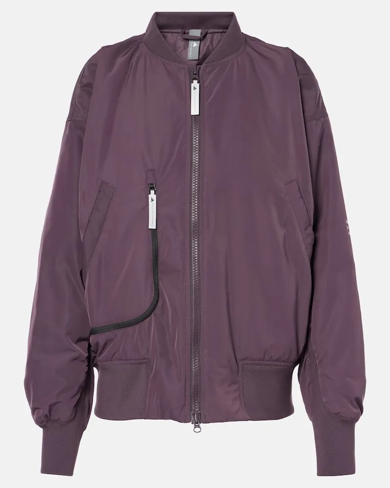 adidas Bomberjacke Violett
