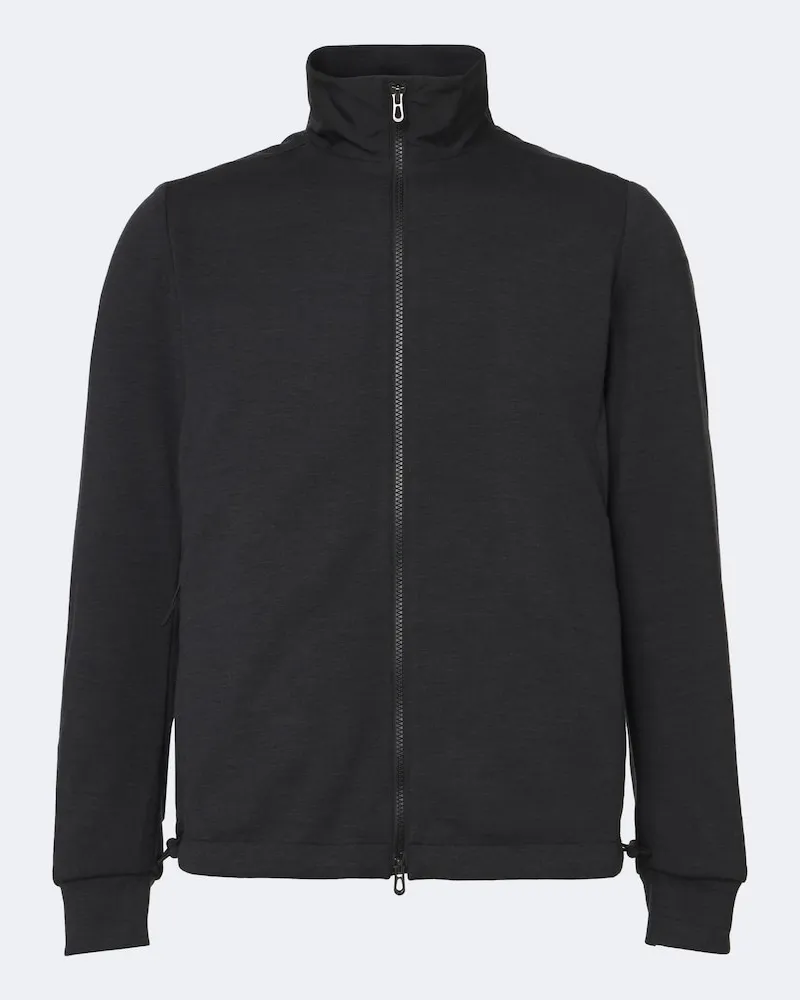 SEASE Wendbares Ski-Sweatshirt Explorer aus Jersey Grau