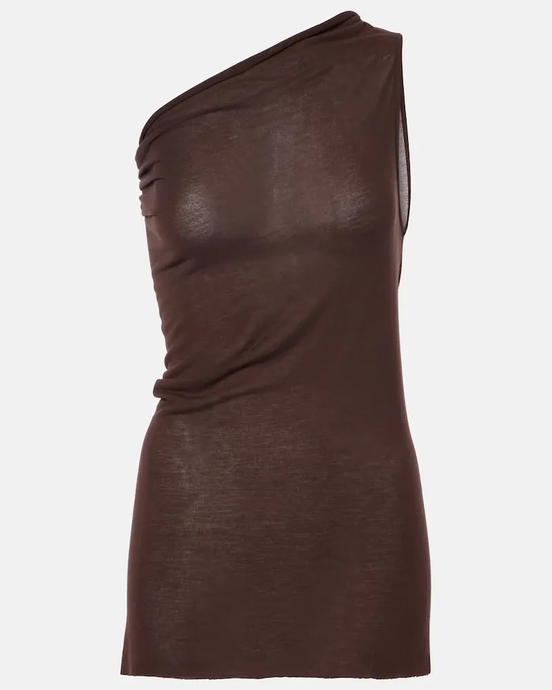 Rick Owens One-Shoulder-Top Athena Braun