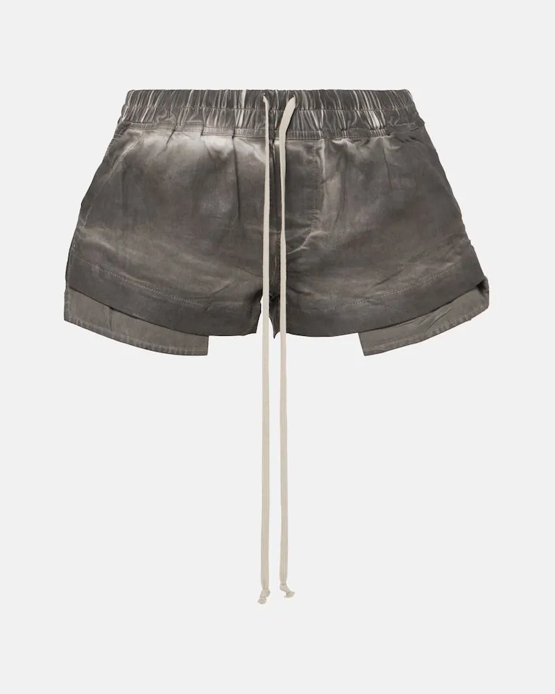 Rick Owens Jeansshorts Grau