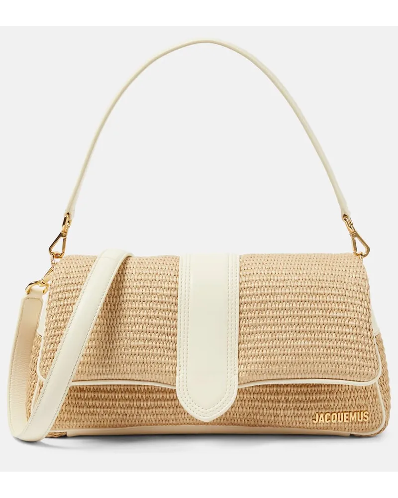 Jacquemus Schultertasche Le Bambimou Medium Beige