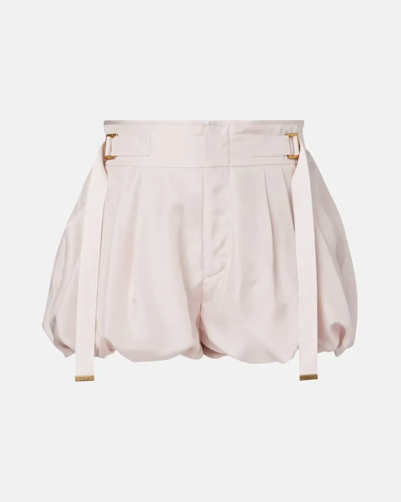 Chloé Chloé Shorts aus Baumwoll-Gabardine Pink