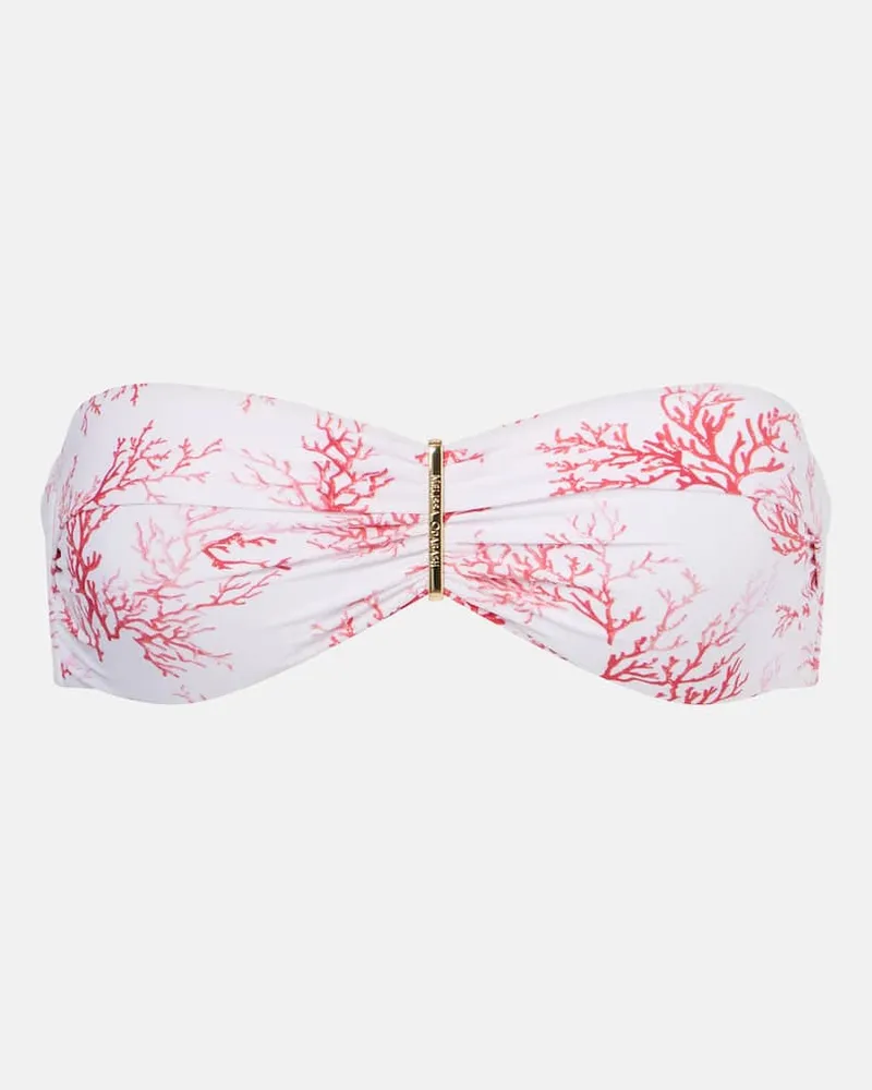Melissa Odabash Bikini-Oberteil Positano Weiß