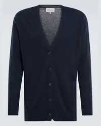 Maison Margiela Cardigan aus Wolle Blau