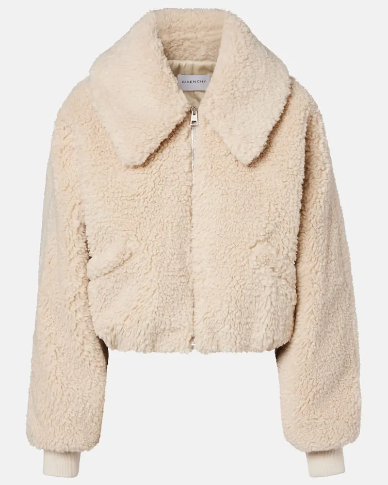 Givenchy Oversize-Bomberjacke Beige