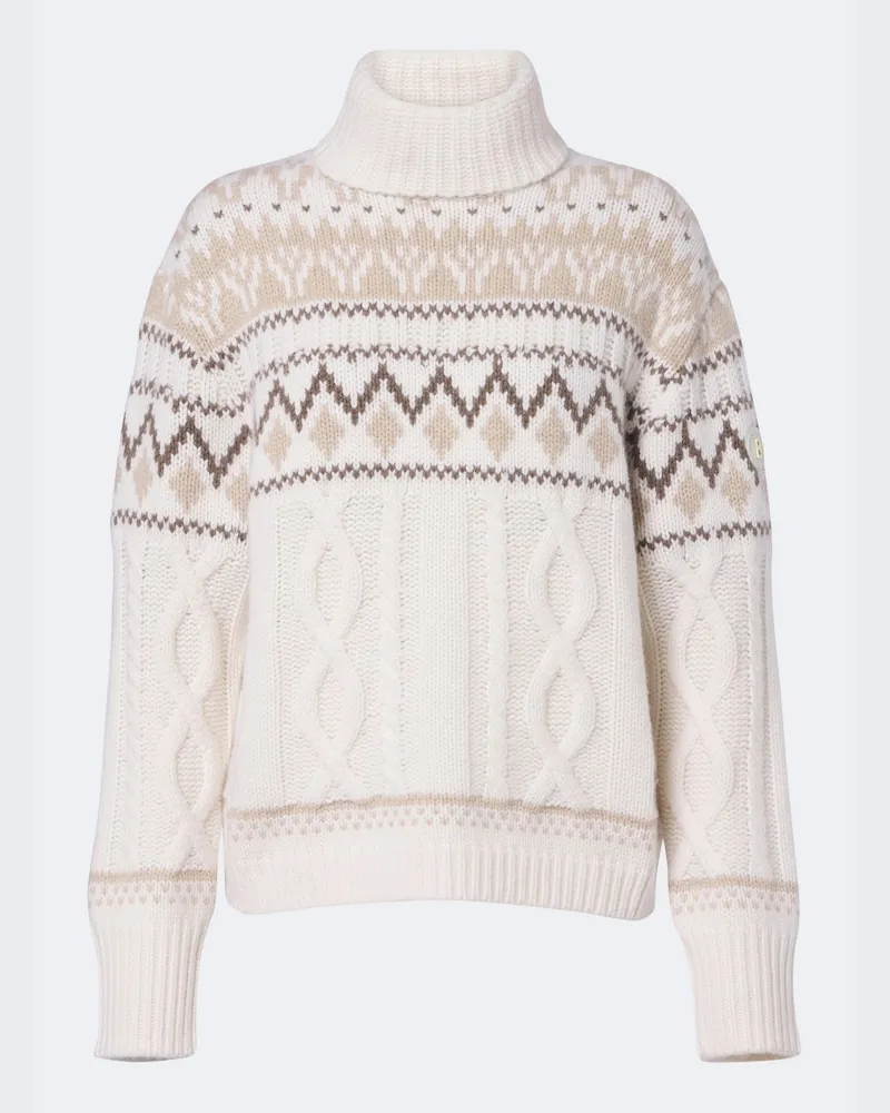 Bogner Rollkragenpullover Lorely aus Kaschmir Weiß