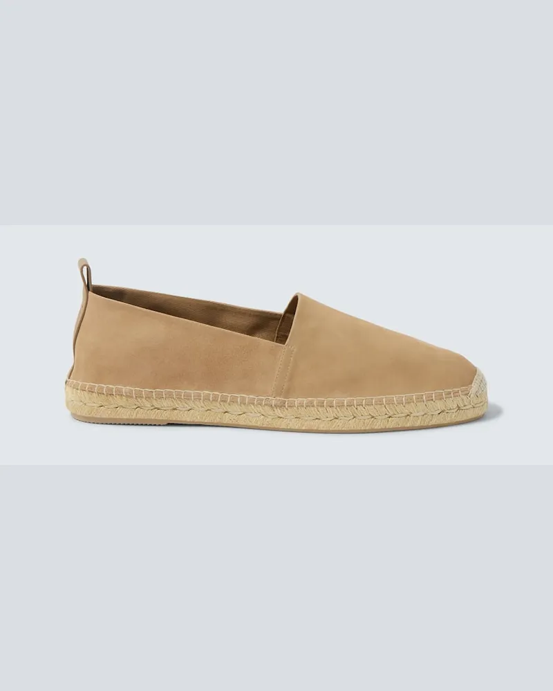 Ralph Lauren Espadrilles aus Veloursleder Beige