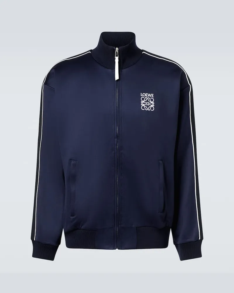Loewe Trainingsjacke Anagram aus Jersey Blau