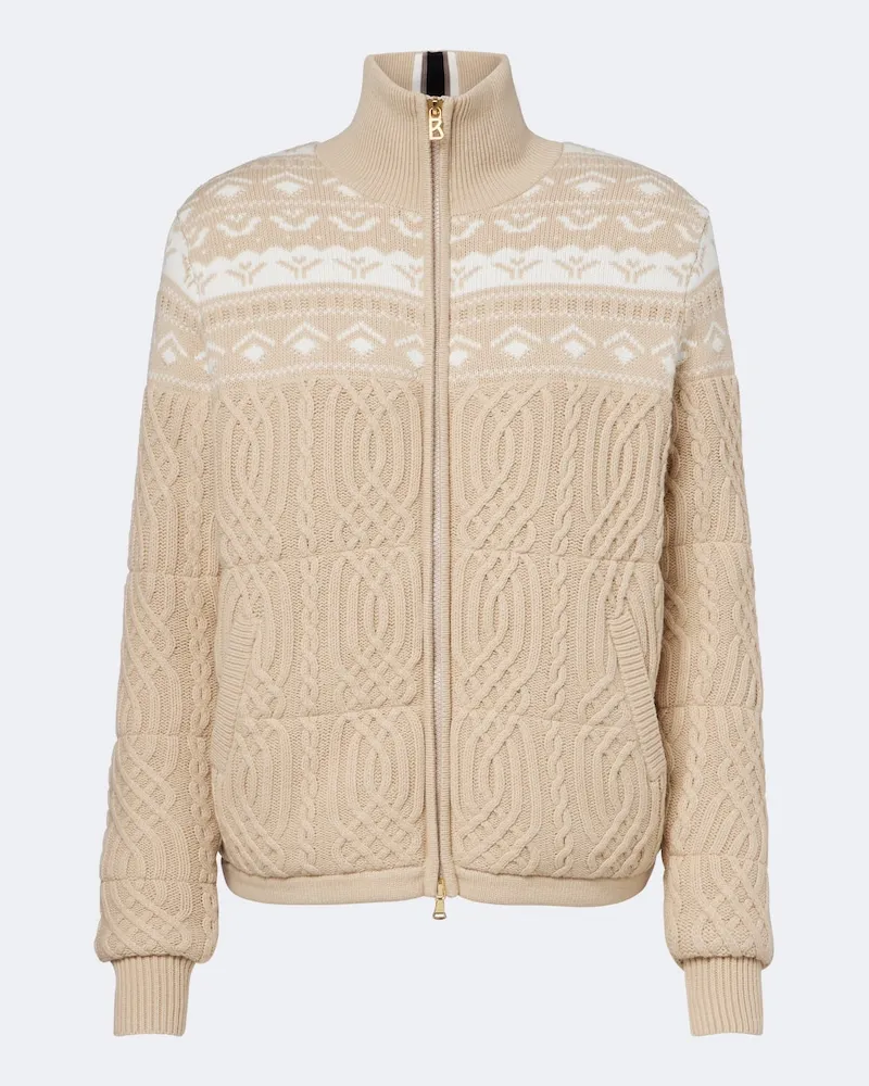 Bogner Cardigan Carolyn aus Strick Beige
