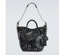 Tote Bag Le Cagole Medium aus Leder