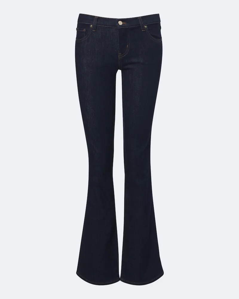 Frame Denim Bootcut-Jeans Rodeo Blau
