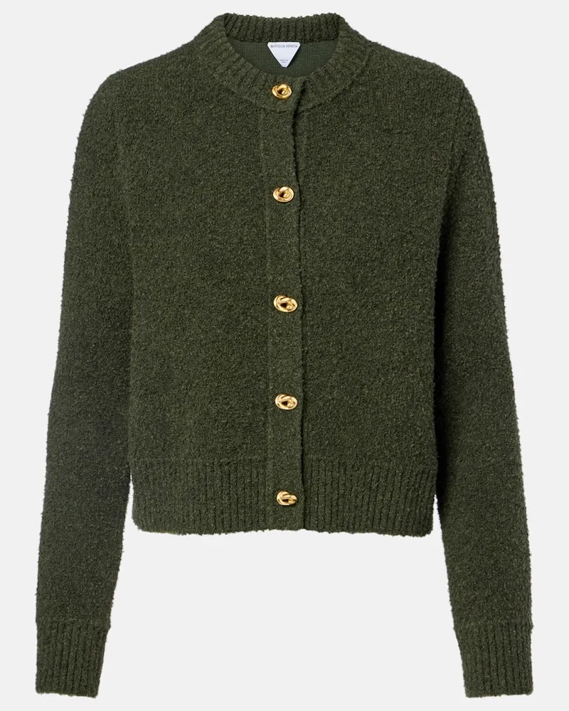 Bottega Veneta Cardigan Knot Grün