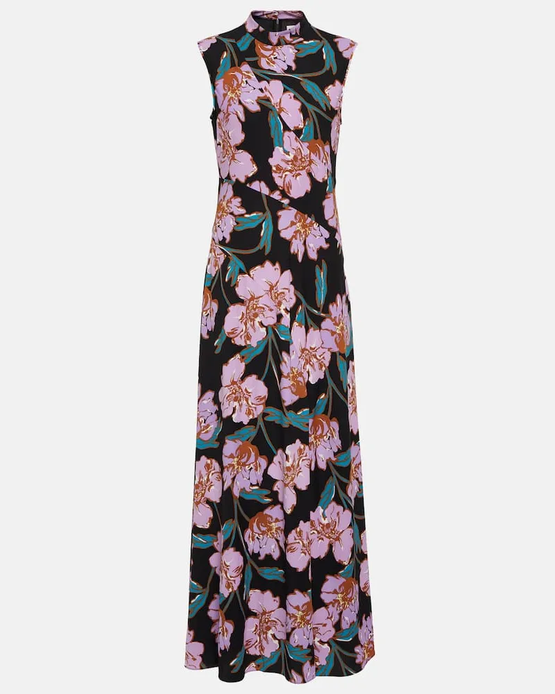 Diane von Furstenberg Maxikleid Edie Multicolor
