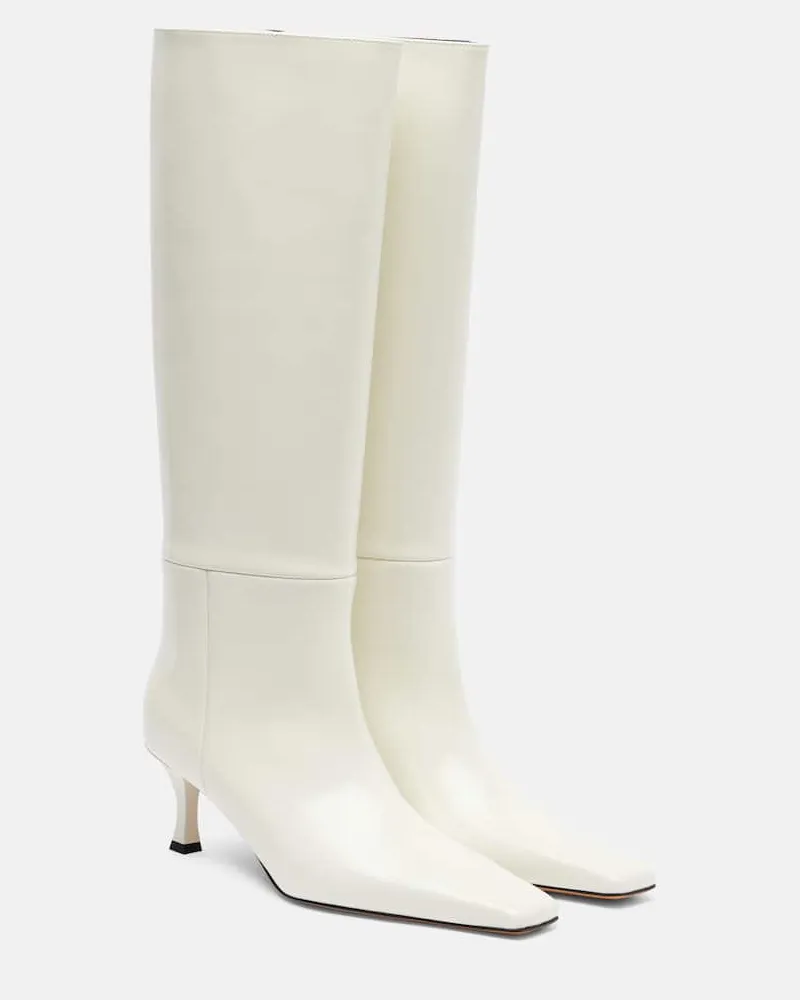 Proenza Schouler Stiefel aus Leder Weiß