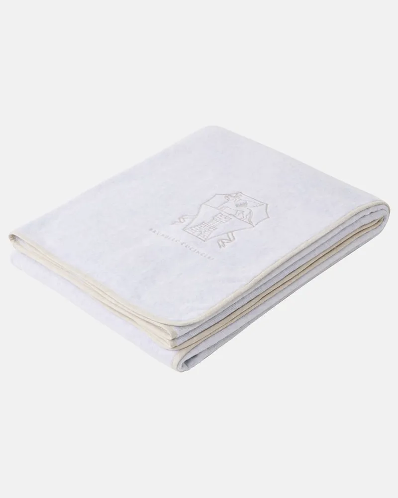 Brunello Cucinelli Badehandtuch Grau
