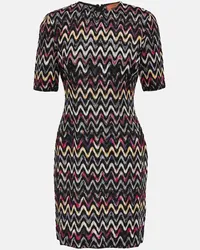 Missoni Minikleid aus Haekelstrick Multicolor