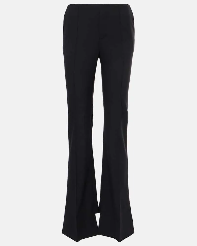 Chloé Chloé Weite High-Rise-Hose Schwarz