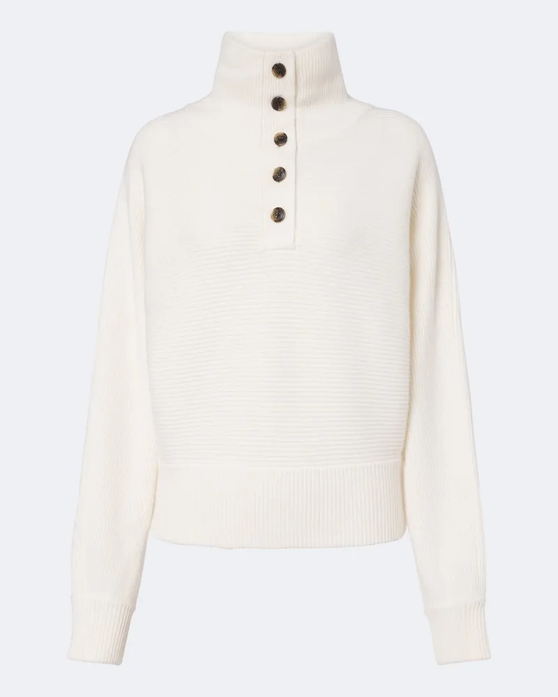 Lisa Yang Pullover Aylani aus Kaschmir Weiß