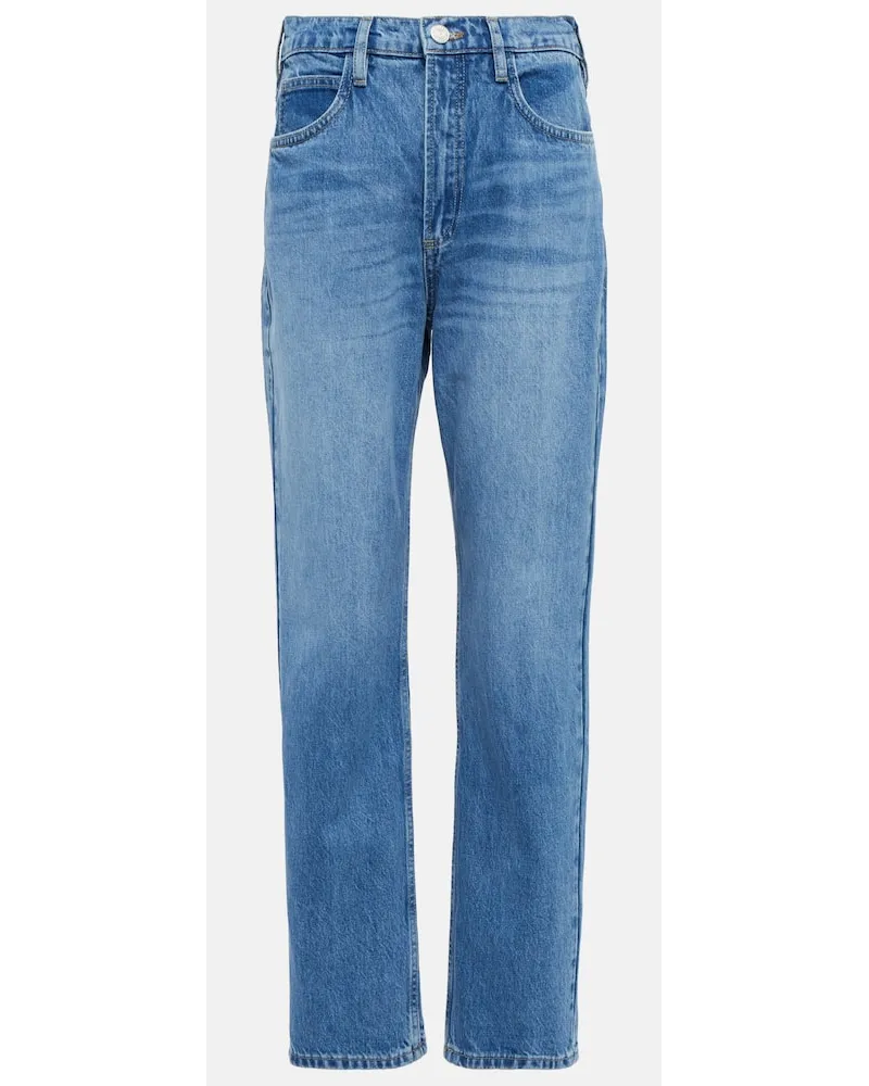 Frame Denim High-Rise Jeans Le High 'N' Tight Blau