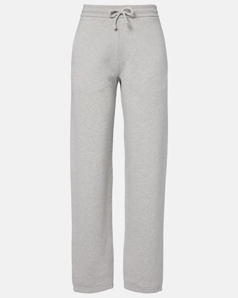 Victoria Beckham Jogginghose Jules aus Baumwoll-Jersey Grau