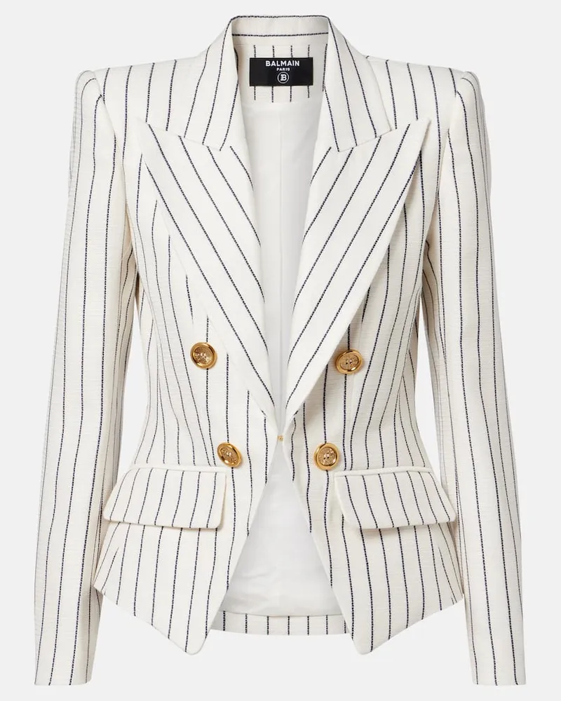 Balmain Blazer Weiß