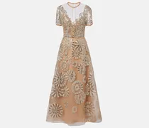 Robe mit Pailletten