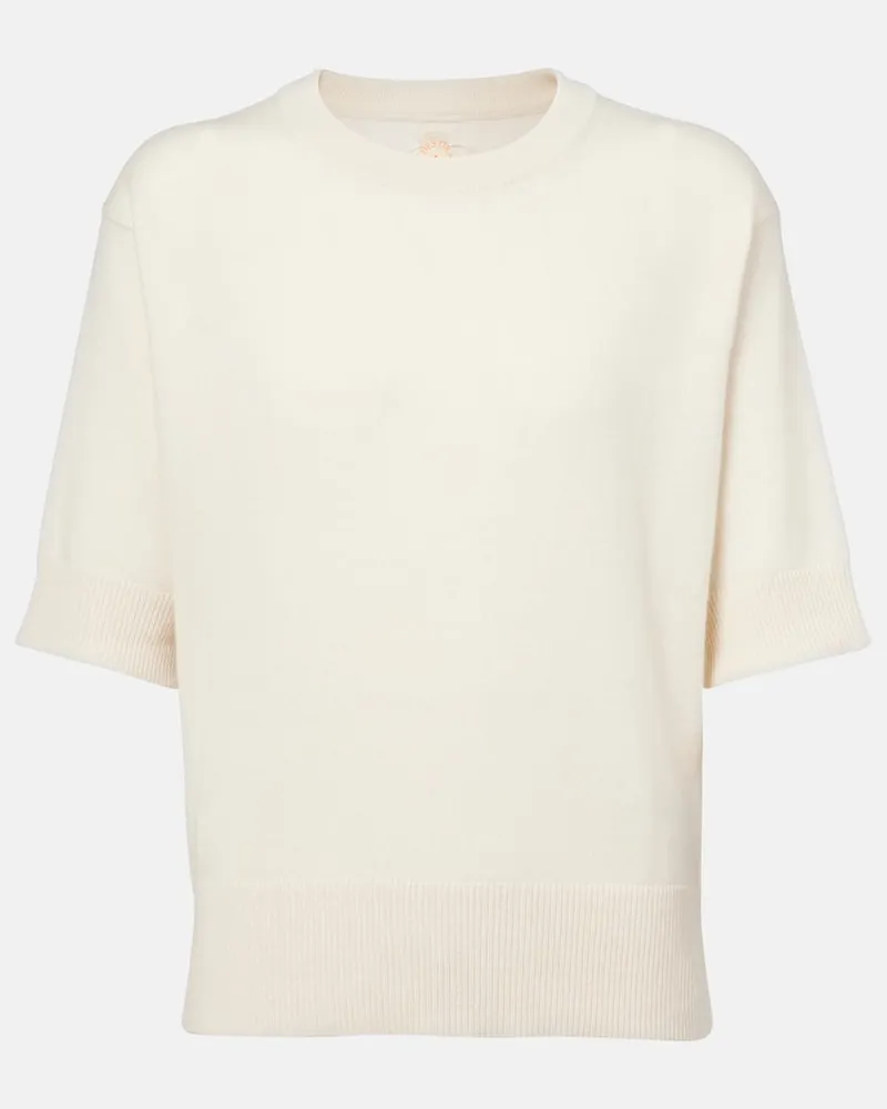 Jardin des Orangers Pullover aus Kaschmir Weiß
