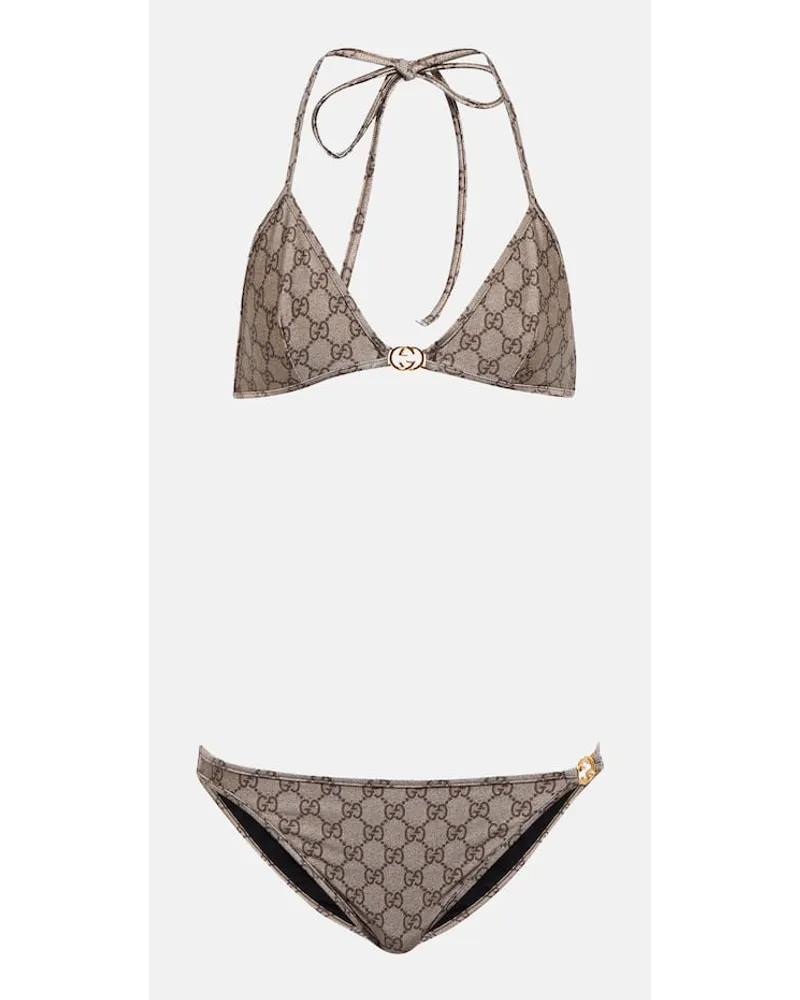 Gucci Bikini GG Braun