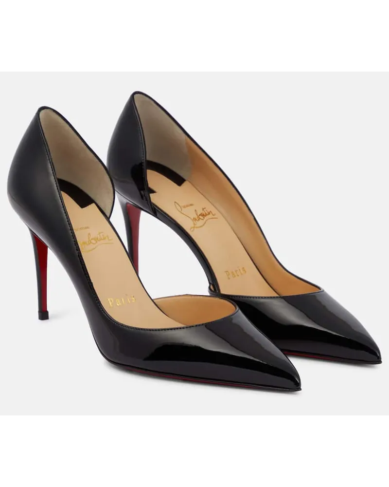 Christian Louboutin Pumps Iriza 85 aus Lackleder Schwarz