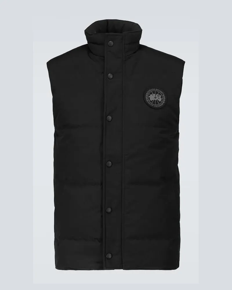 Canada Goose Black Label Daunenweste Garson Schwarz