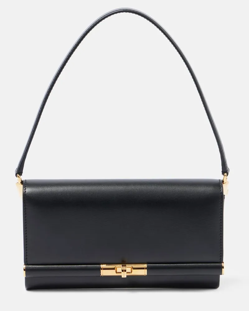 Dolce & Gabbana Schultertasche Marlene Mini aus Leder Schwarz