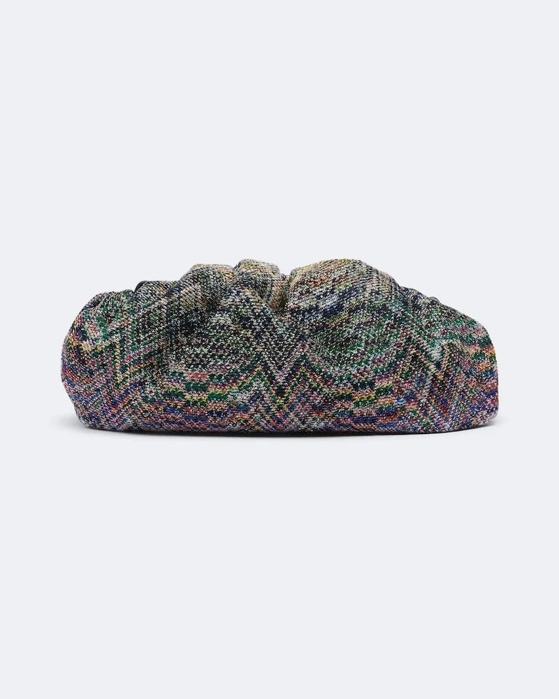 Missoni Gestrickte Clutch Stero Flame Small Multicolor