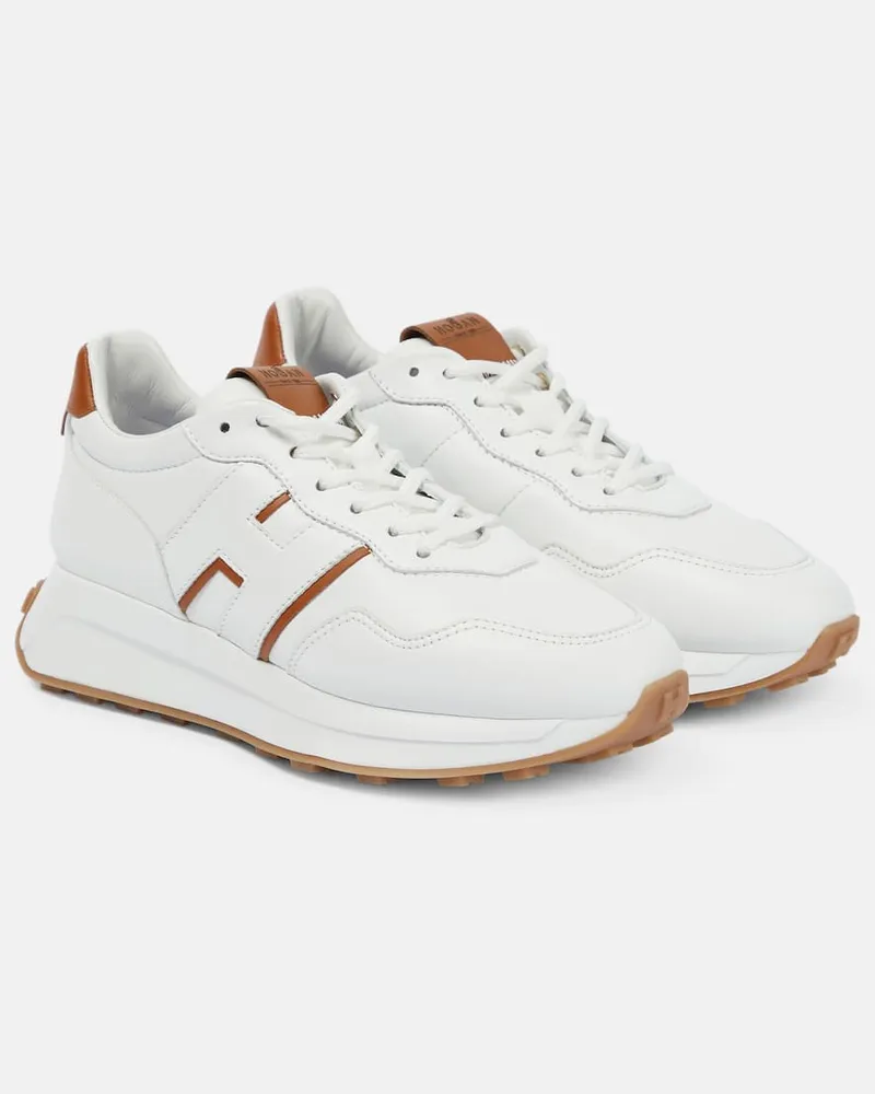 Hogan Sneakers H641 aus Leder Weiß