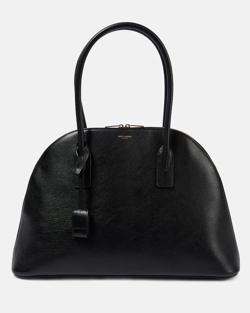 Saint Laurent Tote Bag Sac De Jour aus Leder Schwarz